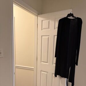 INC International Concepts Black Knit Cardigan